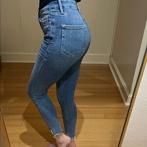 Good American High Rise Blue Jeans